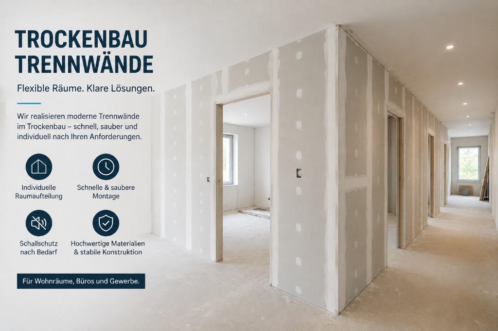 Trockenbau Trennwände Hamburg